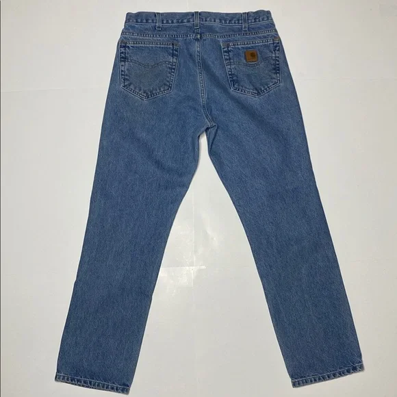 Carhartt Blue Denim Jeans - Picture 5 of 13